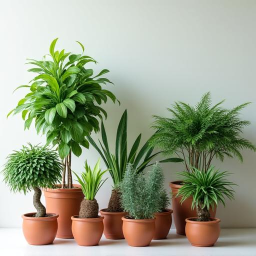 配達準備ができた観葉植物
