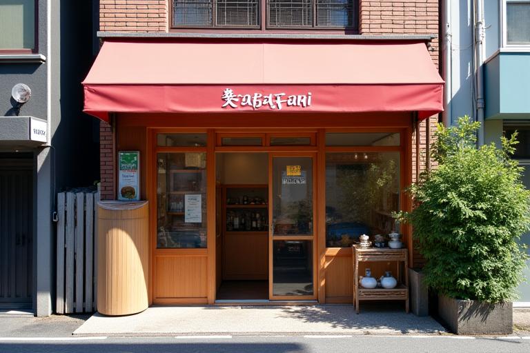 桜通に面したKagayaki Hanaの店舗外観